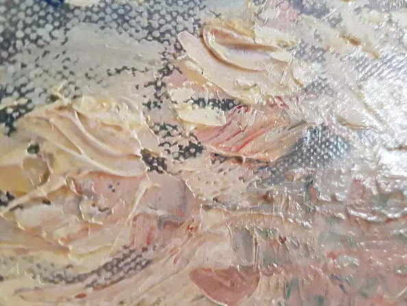 Bożena Mozolewska - Zima na plaży w Grzybowie