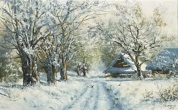 Marek Szczepaniak - Zima na wsi