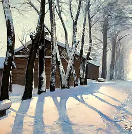 Piotr Olech - Winter auf dem Land