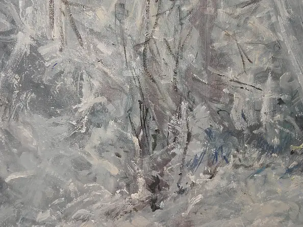 Eryk Maler, МОРОЗ, 2026, Масляная картина - холст, 150 x 100