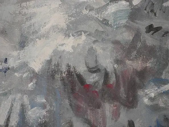 Eryk Maler, МОРОЗ, 2026, Масляная картина - холст, 150 x 100