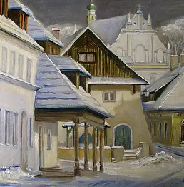 Małgorzata Wójtowicz Cichoń - Winter in Kazimierz Dolny
