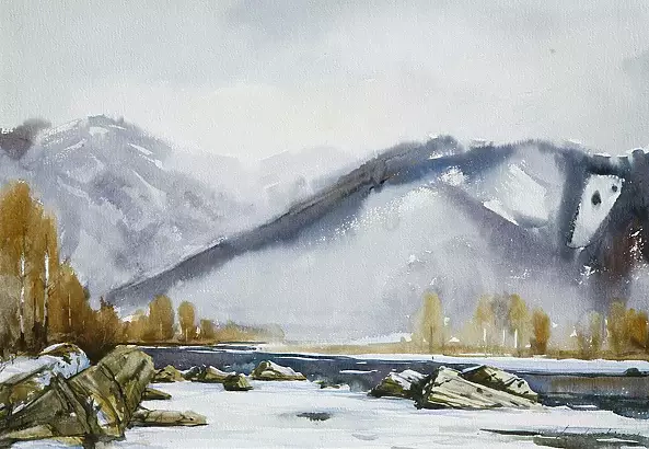 Kazimierz Twardowski - Winter in Tylmanowa