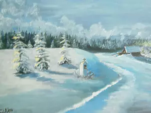   - Winter in the mountains