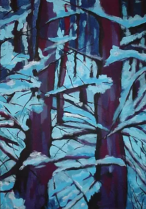 Marlena Rakoczy - Winter color blue