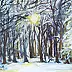 Jadwiga Rudnicka - Winter in the forest