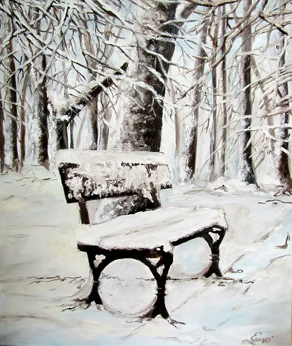 Emilia Lewandowska - Zima w parku50