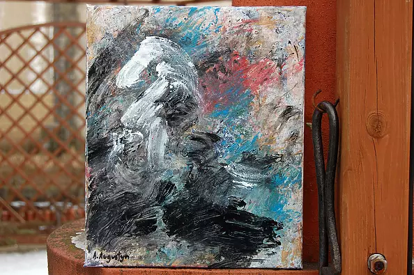 Amelia Augustyn - Zimowa abstrakcja