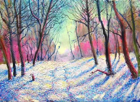 Włodzimierz Draczyński - Winter road