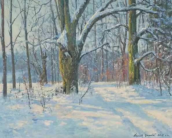 Wojciech Górecki - winter road