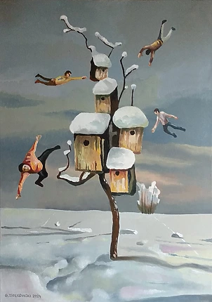 Grzegorz Ziółkowski - Winter meadow