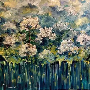 Krystyna Ruminkiewicz - Winter tale of hydrangeas