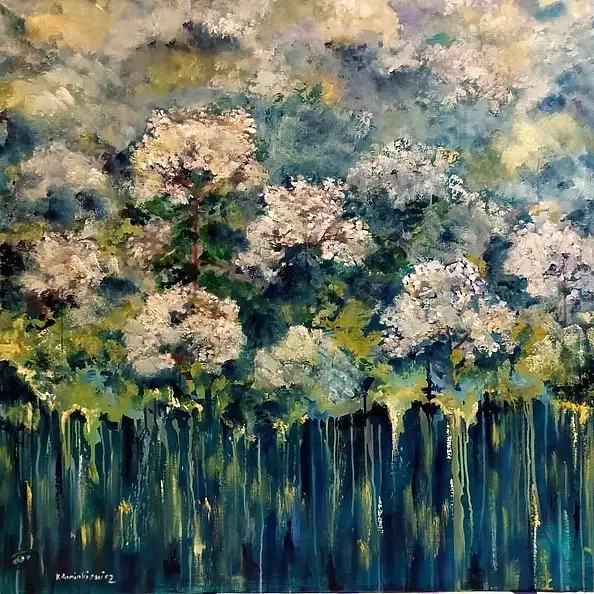 Krystyna Ruminkiewicz - Winter tale of hydrangeas