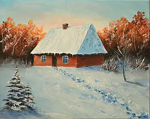 Anna Warsiewicz - Zimowa chata
