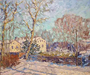 Marcin Stępniowski - "Zimowe popołudnie"