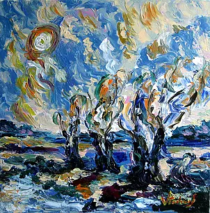 Jerzy Stachura - Winter willow