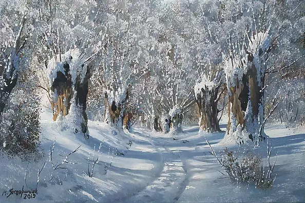 Marek Szczepaniak - Zimowe wierzby