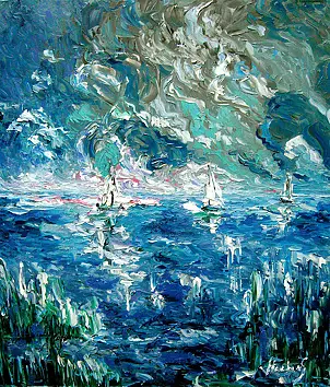 Jerzy Stachura - Winter sailing