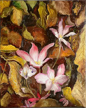 Urszula Nieborak - Autumn crocuses