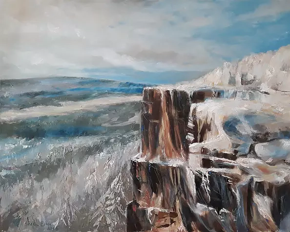 Arleta Eiben - Zimowy Szczeliniec