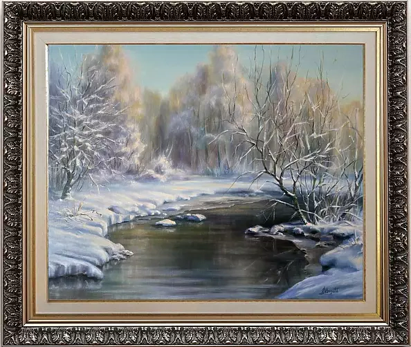 Lidia Olbrycht -  Winter landscape