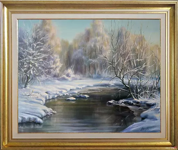 Lidia Olbrycht -  Winter landscape