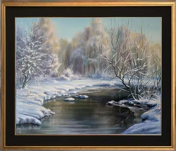 Lidia Olbrycht -  Winter landscape
