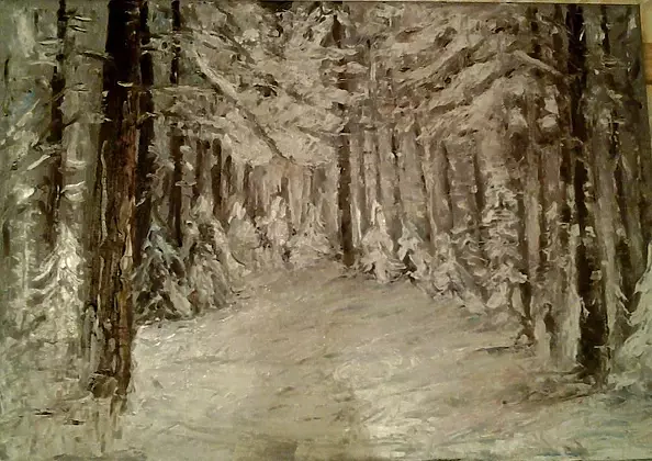 Helga Maria RADOCHOŃSKA - winter forest