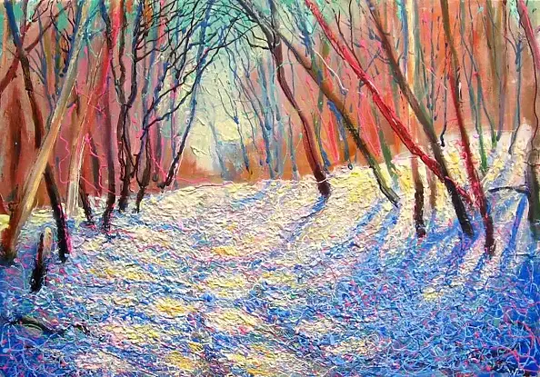 Włodzimierz Draczyński - Winter forest
