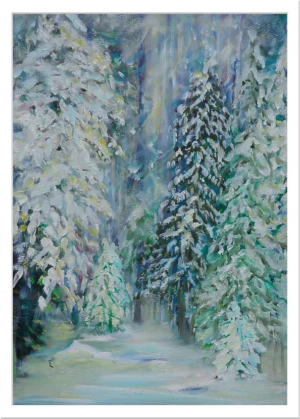 Jadwiga Rudnicka - winter picture