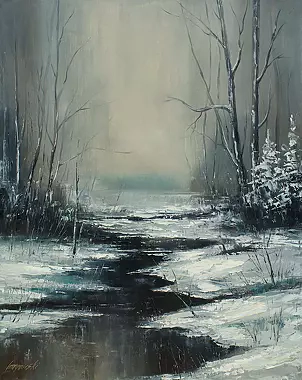 Marek Langowski - Zimowy strumyk