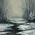 Marek Langowski - Ruisseau d'hiver