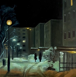 Magdalena Gałka - Zimowy wieczór w nowej hucie