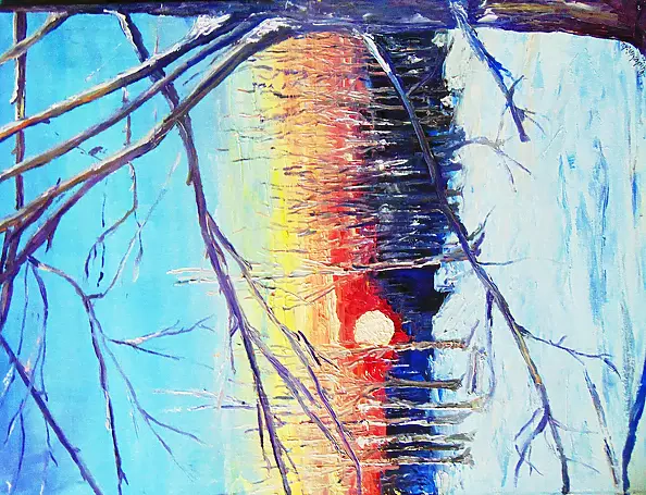 Helga Maria RADOCHOŃSKA - Winter sunset