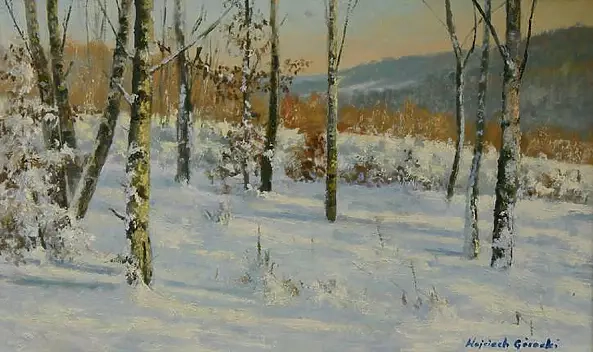Wojciech Górecki - winter grove