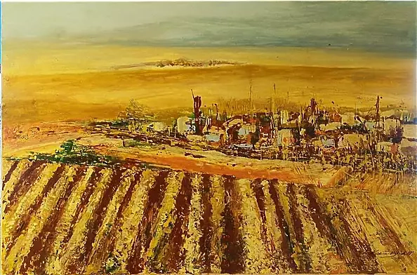 Karina Korduła Bloch - "Złocisty pejzaż"