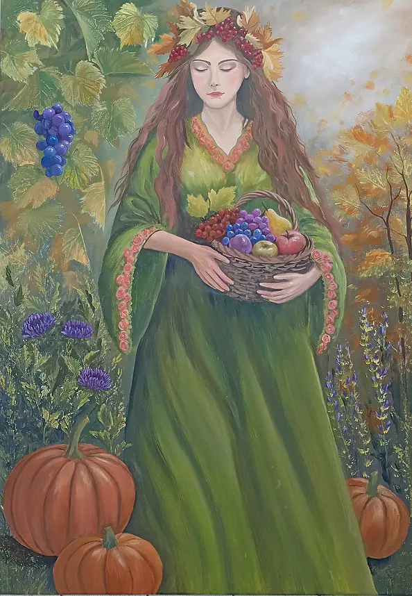 Luba Santkiewicz - Złota jesień dary niesie 