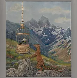 Halina Truszczyńska - golden cage