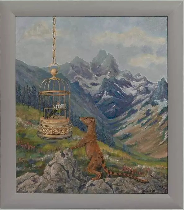 Halina Truszczyńska - golden cage