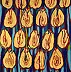 Edward Dwurnik - Tulipes dorées - PEINTURE À L'HUILE