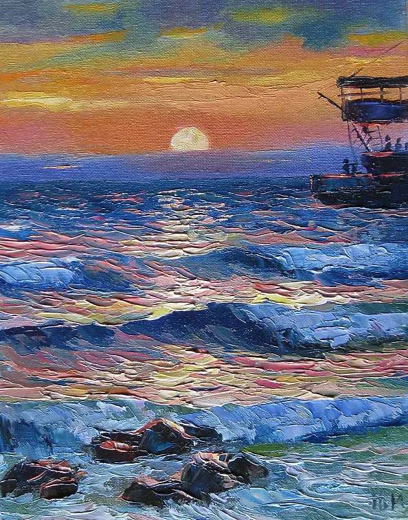 Nikolay Vedmid - Złote chmury