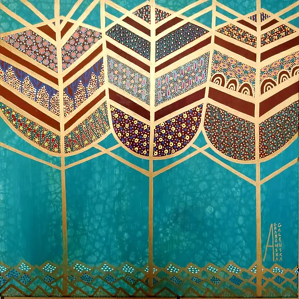 Aneta Galewska - Golden trees