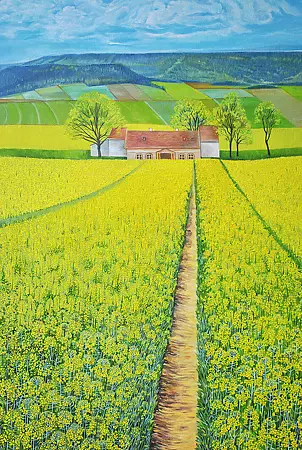 Helga Grzelka - Golden fields
