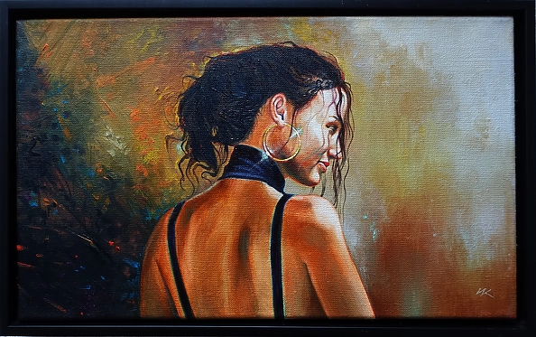 Włodzimierz Kukliński - Gold earring