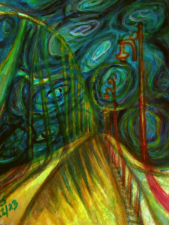 Marzena Salwowska - Złoty most w giaździstą noc