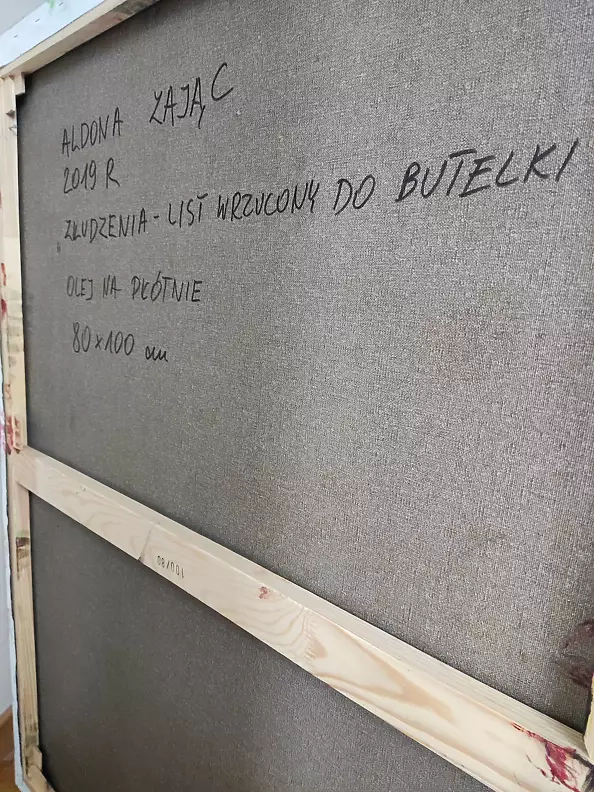 Aldona Zając - Złudzenia, czyli list wrzucony do butelki