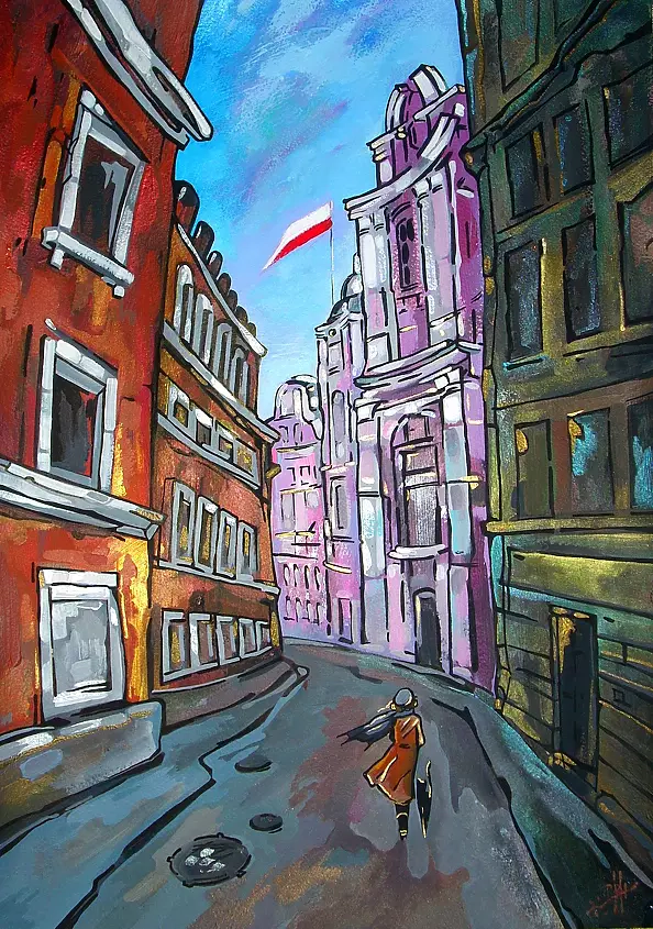 Sonia Pajgert - „Zmęczone kamienice”