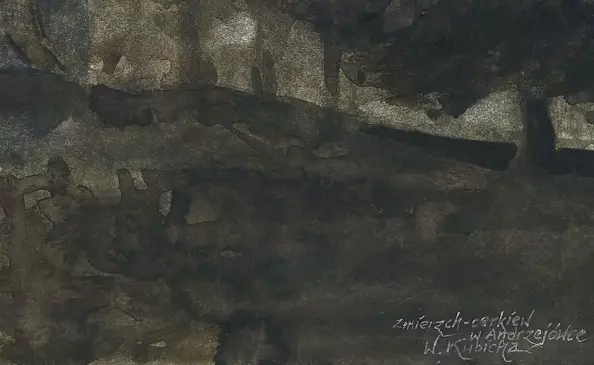 Witold Kubicha - Twilight - an Orthodox church in Andrzejówka