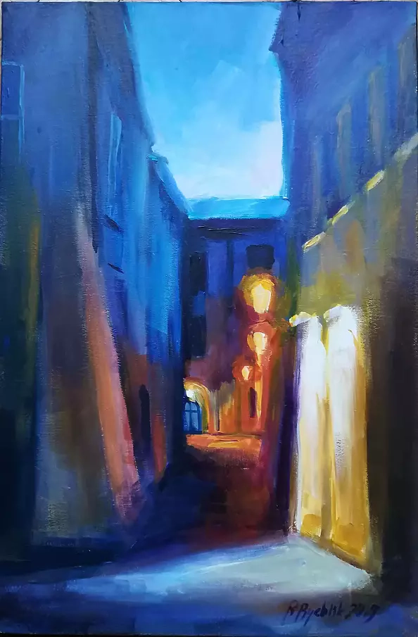 Renata Rychlik - Zmierzch na Senackiej w Krakowie