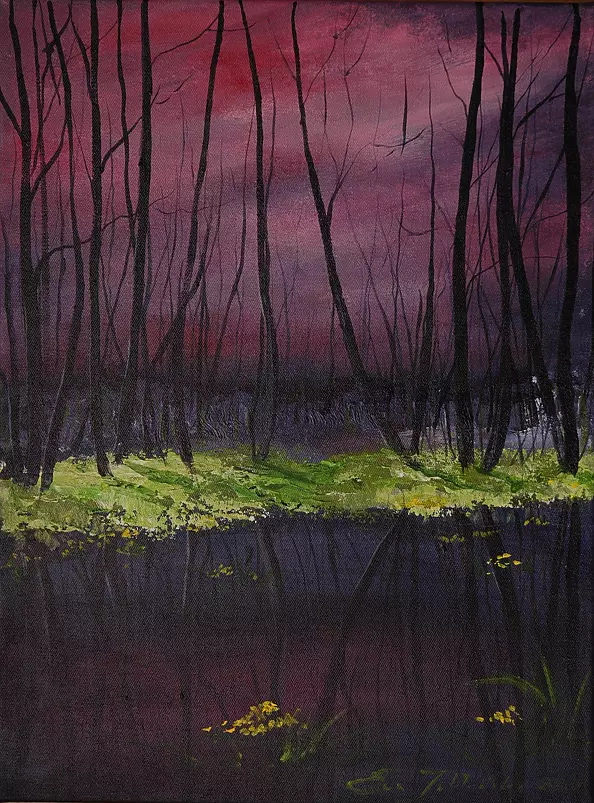 Ewa Jabłońska - 'Zmierzch na bagnach'